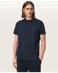 AllSaints - Dexter Short Sleeve Ramskull T-Shirt - Lyst