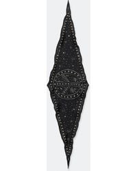 AllSaints - Jett Silk Skinny Scarf - Lyst