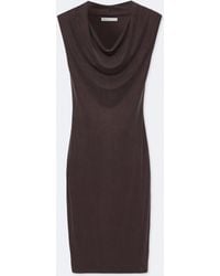 AllSaints - Malina Cupro Midi Dress - Lyst