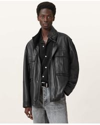AllSaints - Allsaints Halton Jacket - Lyst