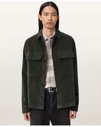 AllSaints - Hawker Long Sleeve Shirt - Lyst
