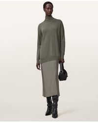 AllSaints - Juno 2-In-1 Dress - Lyst