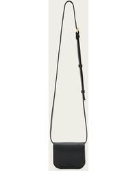 AllSaints - Maeve Leather Cardholder Crossbody - Lyst