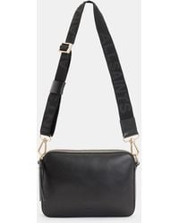 AllSaints - Lucile Leather Crossbody Bag, - Lyst