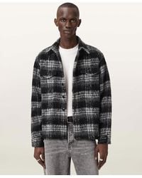 AllSaints - Korey Relaxed Fit Check Shirt - Lyst