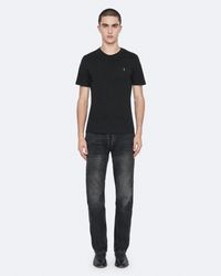 AllSaints - Brace Brushed Cotton Crew Neck T-Shirt - Lyst