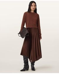 AllSaints - Jax 2-In-1 Maxi Dress - Lyst