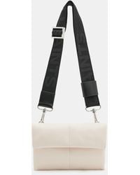 AllSaints - Ezra Quilted Leather Crossbody Bag - Lyst