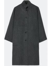 AllSaints - Effie Wool-Blend Cocoon Coat - Lyst