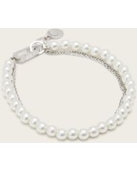 AllSaints - Nellie Carabiner Closure Bracelet - Lyst
