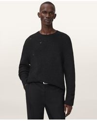 AllSaints - Edgin Mohair Blend Jumper - Lyst