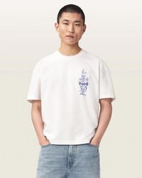 AllSaints - Ignis Boxy Short Sleeve Graphic T-Shirt - Lyst