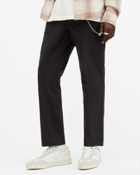 AllSaints - Rhode Cropped Slim Fit Trousers - Lyst