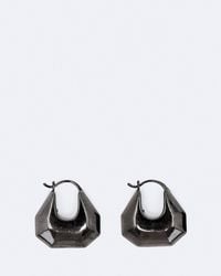 AllSaints - Meera Chunky Faceted Earrings - Lyst
