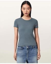 AllSaints - Stevie Slim Fit Short Sleeve T-Shirt - Lyst