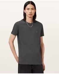 AllSaints - Tonic Crew Neck Slim Ramskull T-Shirt - Lyst