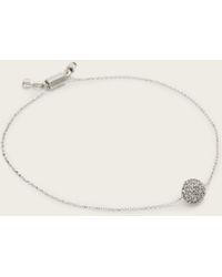 AllSaints - Ellie Crystal Bracelet - Lyst