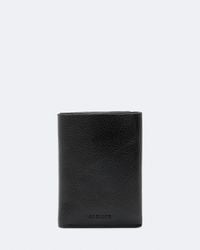 AllSaints - Axis Leather Bi-Fold Wallet - Lyst