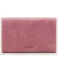AllSaints - Harluna Leather Wallet - Lyst