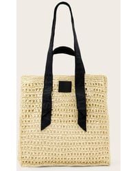 AllSaints - Lullah Woven Tote Bag - Lyst