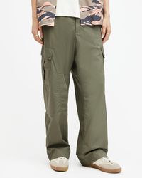 AllSaints - Verge Wide Leg Relaxed Fit Cargo Pants - Lyst