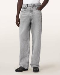 AllSaints - Rivet Relaxed Fit Denim Jeans - Lyst