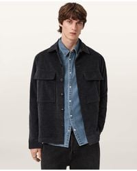 AllSaints - Hawker Long Sleeve Shirt - Lyst