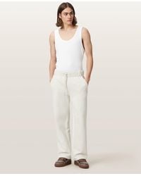 AllSaints - Asher Straight Fit Joggers - Lyst