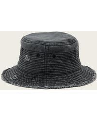 AllSaints - Mason Cotton Bucket Hat - Lyst