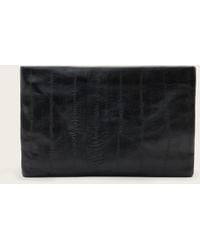 AllSaints - Bettina Leather Clutch Bag - Lyst
