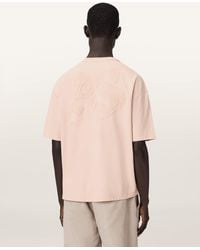 AllSaints - Insignia Short Sleeve Cotton T-Shirt - Lyst