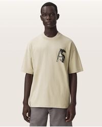 AllSaints - Linx Oversized Short Sleeve T-Shirt - Lyst