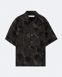 AllSaints - Tulip Oversized Floral-Print Shirt - Lyst