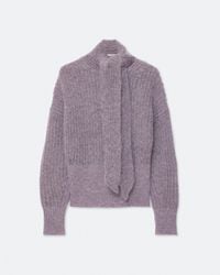AllSaints - Etty Bow-Detail Knitted Jumper - Lyst