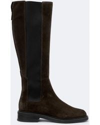 AllSaints - Allsaints Bales Suede Boots - Lyst