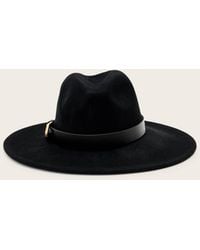 AllSaints - Fae Wool Fedora - Lyst