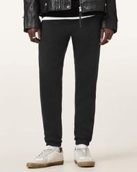AllSaints - Raven Cuffed Slim Fit Ramskull Sweatpants - Lyst