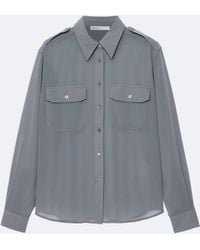 AllSaints - Maven Relaxed-Fit Military Shirt - Lyst