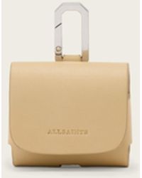 AllSaints - Airpod Leather Hex Case - Lyst