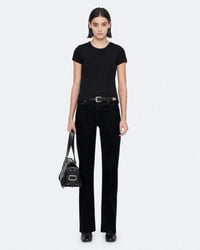AllSaints - Stevie Slim Fit Short Sleeve T-Shirt - Lyst