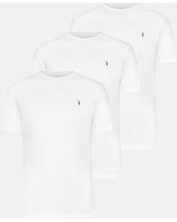 AllSaints - Cotton Regular Slim Brace Tonic Crew T-shirt, - Lyst