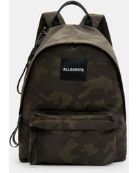 AllSaints - Carabiner Embossed Logo Backpack - Lyst
