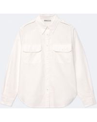 AllSaints - Maven Relaxed-Fit Military Shirt - Lyst