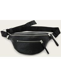AllSaints - Itoko Leather Bum Bag - Lyst