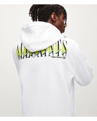 AllSaints Dna Pullover Hoodie in Black 