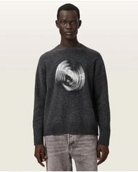AllSaints - Spinnin Alpaca Wool Blend Jumper - Lyst