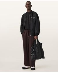 AllSaints - Asher Straight Fit Sweatpants - Lyst