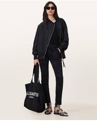 AllSaints - Duran Skinny Camo Cargo Jeans - Lyst