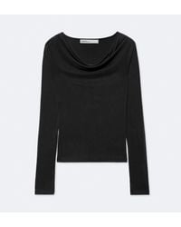 AllSaints - Lilla Cowl-Neck Slim-Fit Dress - Lyst