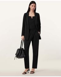 AllSaints - Aleida Lightweight Tri Trousers - Lyst